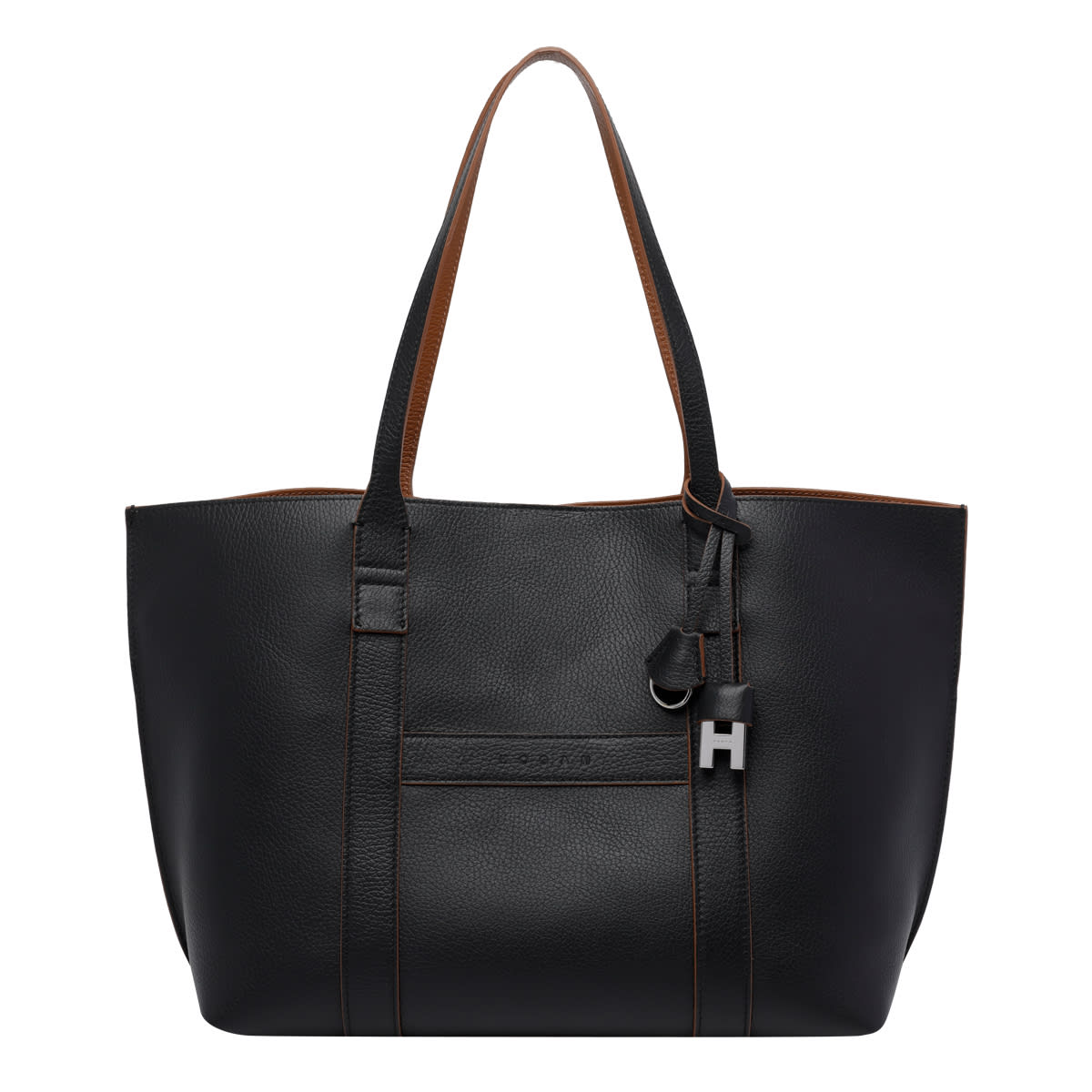 Hogan Medium Hogan Script Shopping Bag KBW01WA0300UZU7E25 - Handbags ...
