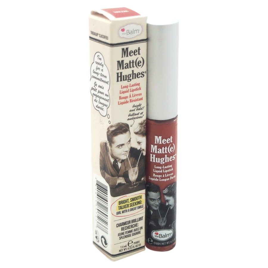 The Balm Meet Matte Hughes Long Lasting Liquid Lipstick - Sincere By  For Women - 0.25 oz Lip Gloss