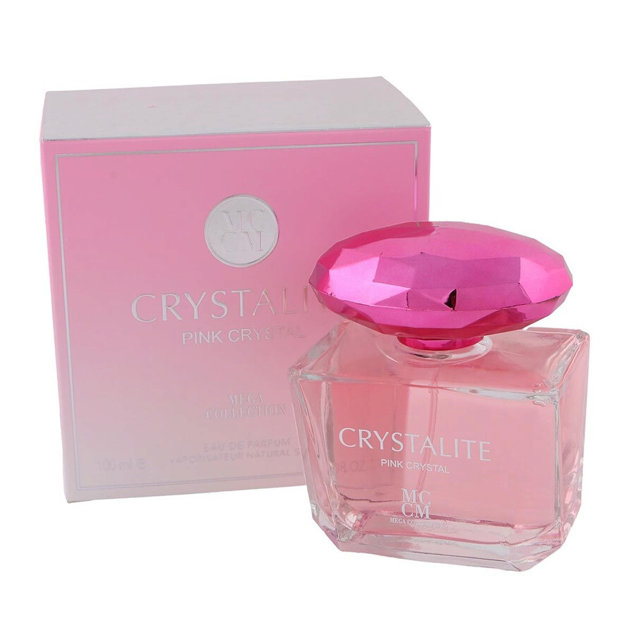 Mega Collection Ladies Crystalite Pink Crystal EDP Spray 3.4 oz