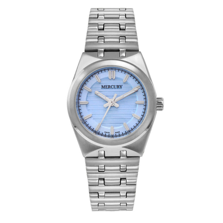 Mercury 492 Collection Blue Dial Ladies Watch MEL492-SS-9A