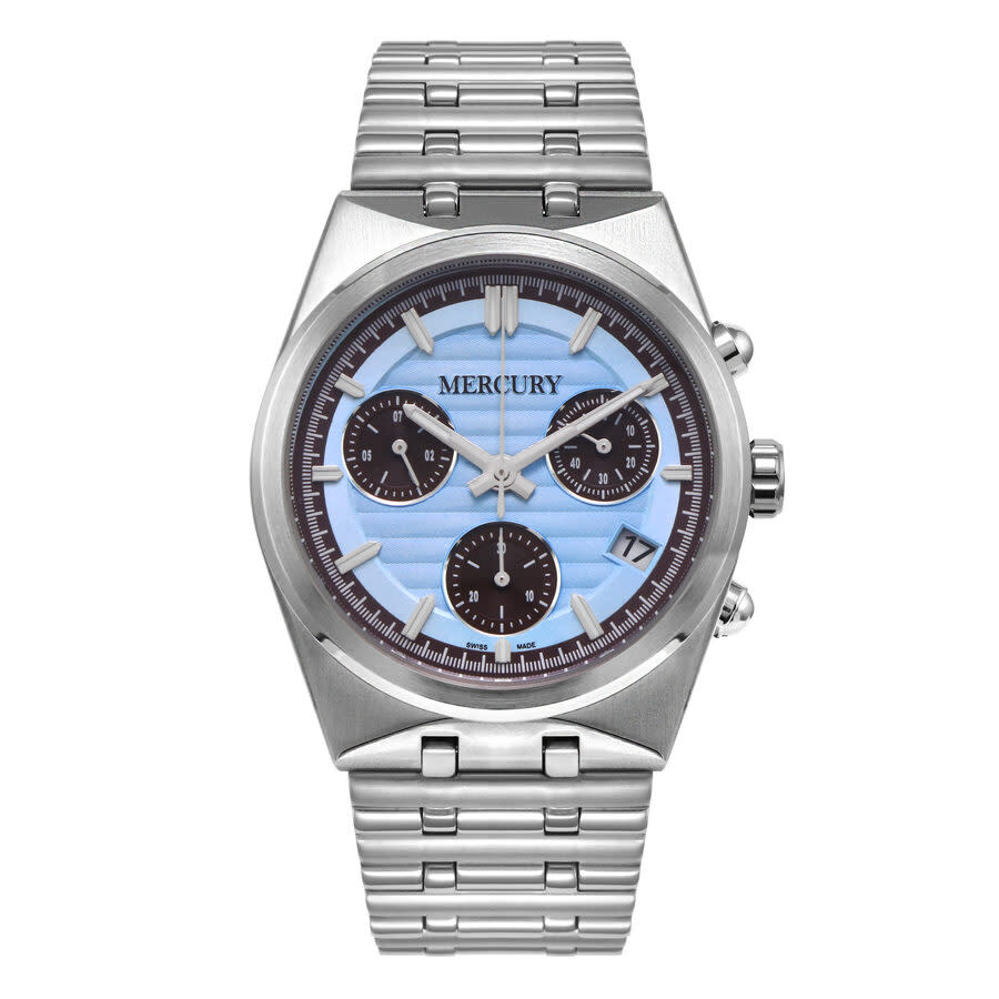 Mercury 492 Collection Blue Dial Men's Watch MEC492-SS-9A
