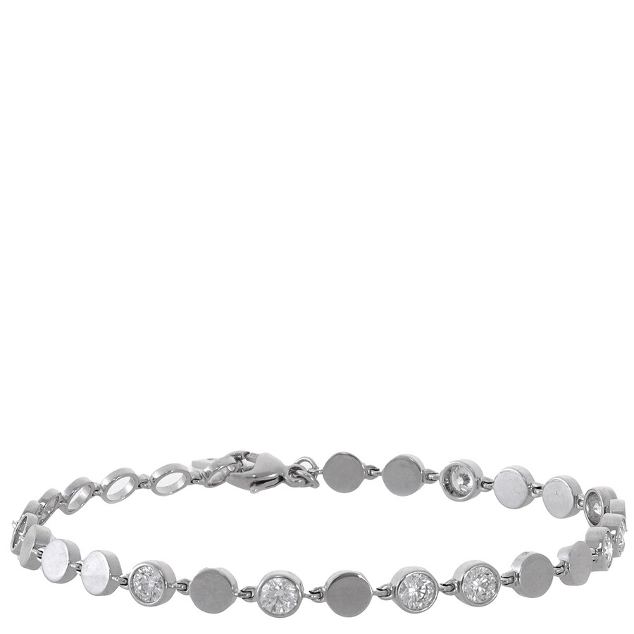 Messika White Gold And Diamond D-vibes Bracelet