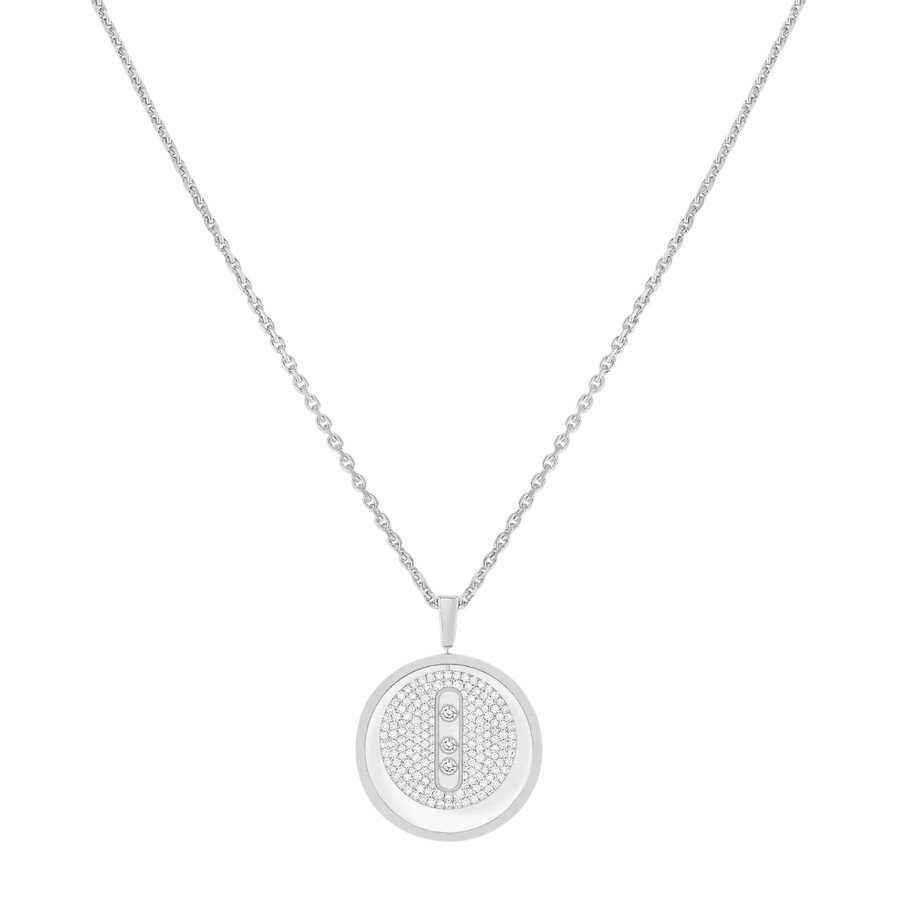 Messika Lucky Move 18ct White-gold And Diamond Necklace