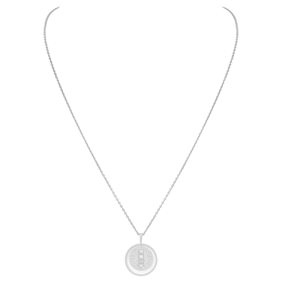 Messika Lucky Move 18ct White-gold And Diamond Necklace