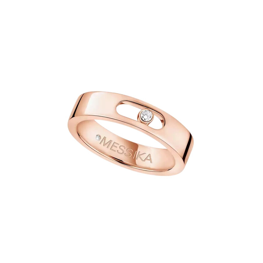 Messika Move Joaillerie Rose Gold Diamond Wedding Ring