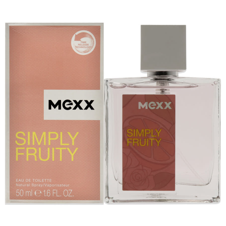 Mexx Men's Simply Fruity Edt Spray 1.6 oz Fragrances 3614229408478 In Transparent