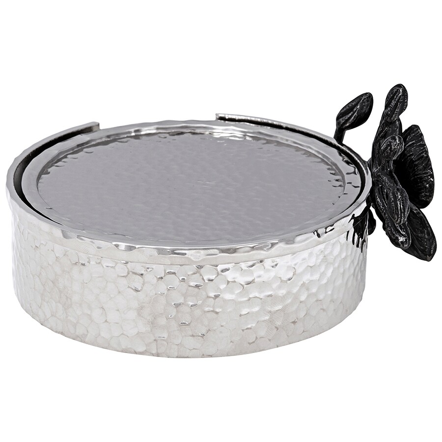 Michael Aram Black Orchid Drink Coaster Set of 6 Michael Aram