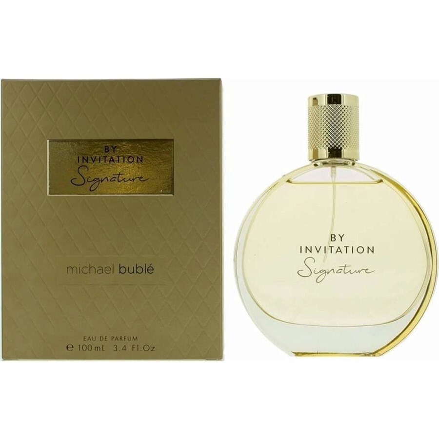 Michael Buble Ladies By Invitation Signature Edp 3.3 oz Fragrances 5060539180708