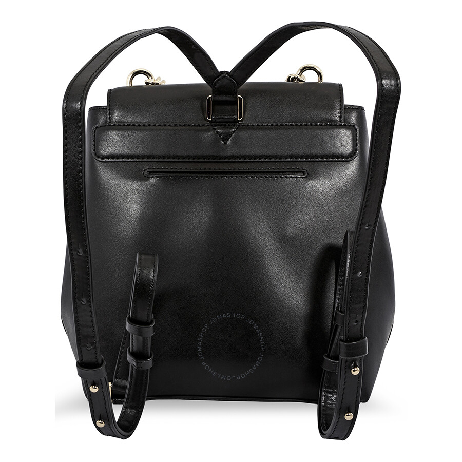 Michael Korrs Mott Leather Backpack Black Michael Kors Handbags