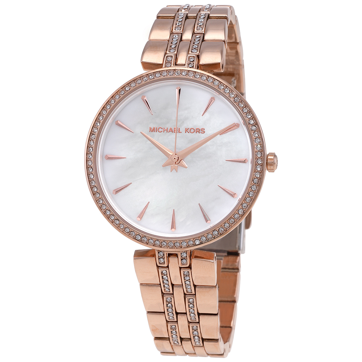 Michael Kors Anabeth Quartz Crystal White Dial Ladies Watch  display picture 1