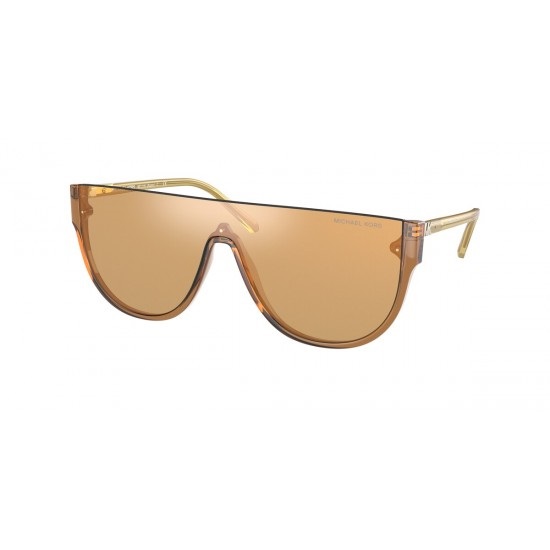 Michael Kors Aspen Gold Mirror Shield Ladies Sunglasses  display picture 1