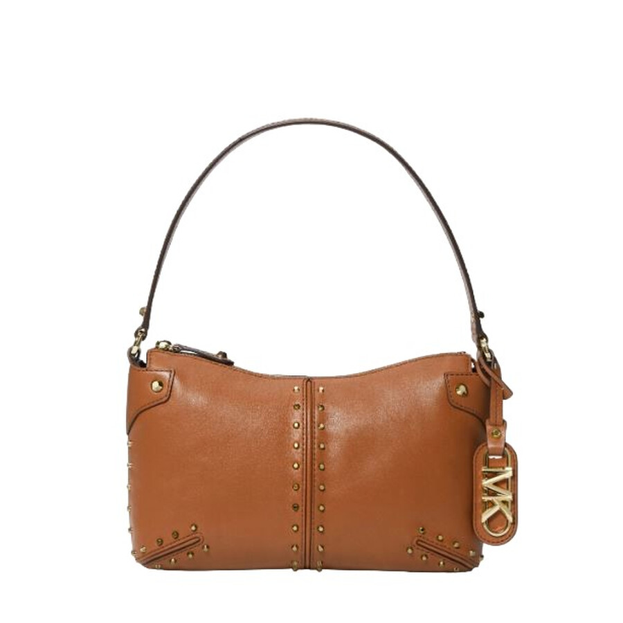 Michael Kors Astor Luggage Shoulder Bag. In Brown