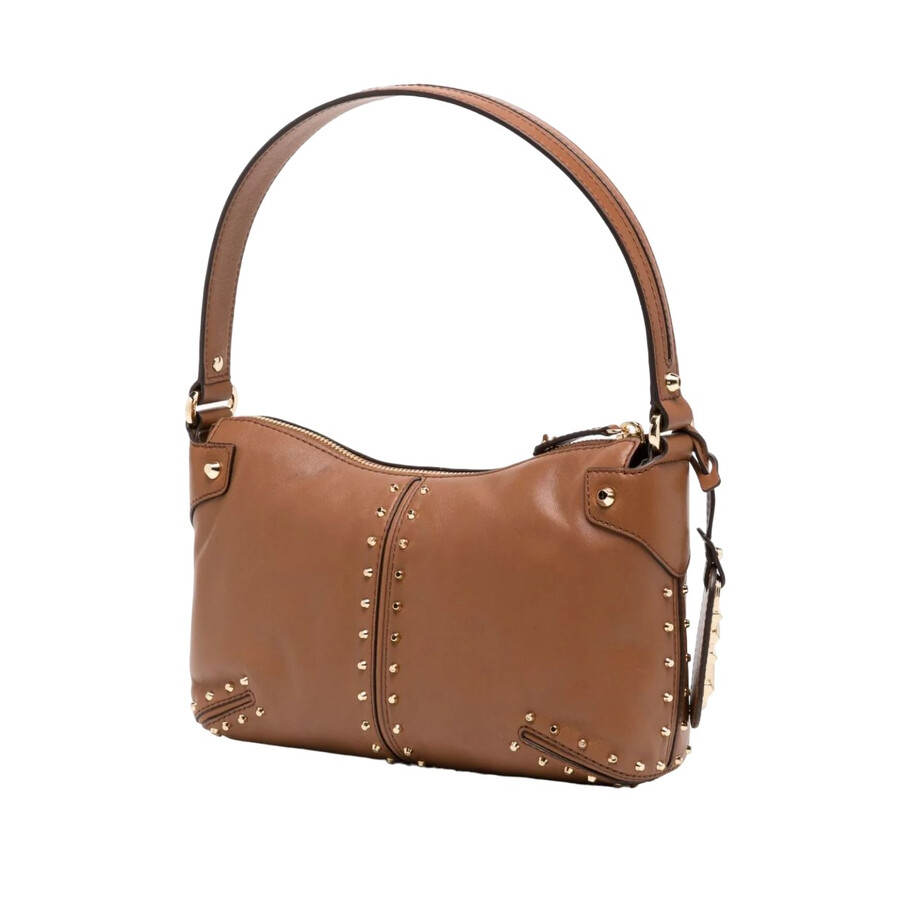 Michael Kors Astor Luggage Shoulder Bag. In Brown