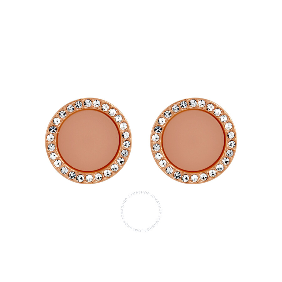 michael kors pink earrings