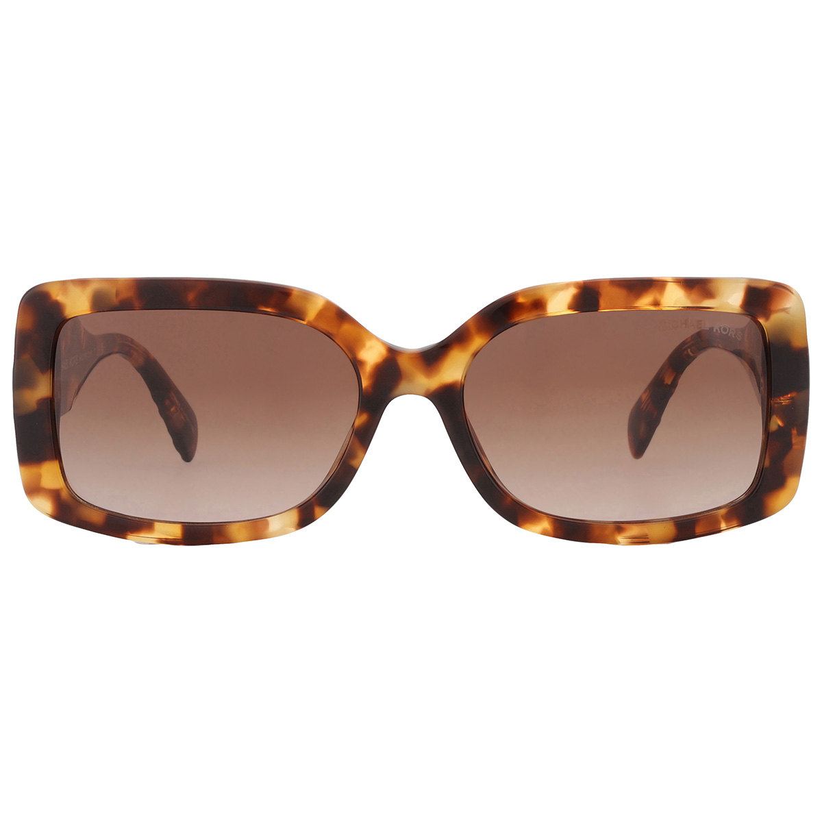 Michael Kors Brown Gradient Rectangular Ladies Sunglasses MK2165 