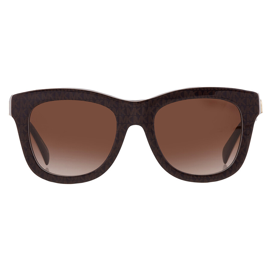 Michael Kors Brown Gradient Square Ladies Sunglasses MK2193U  