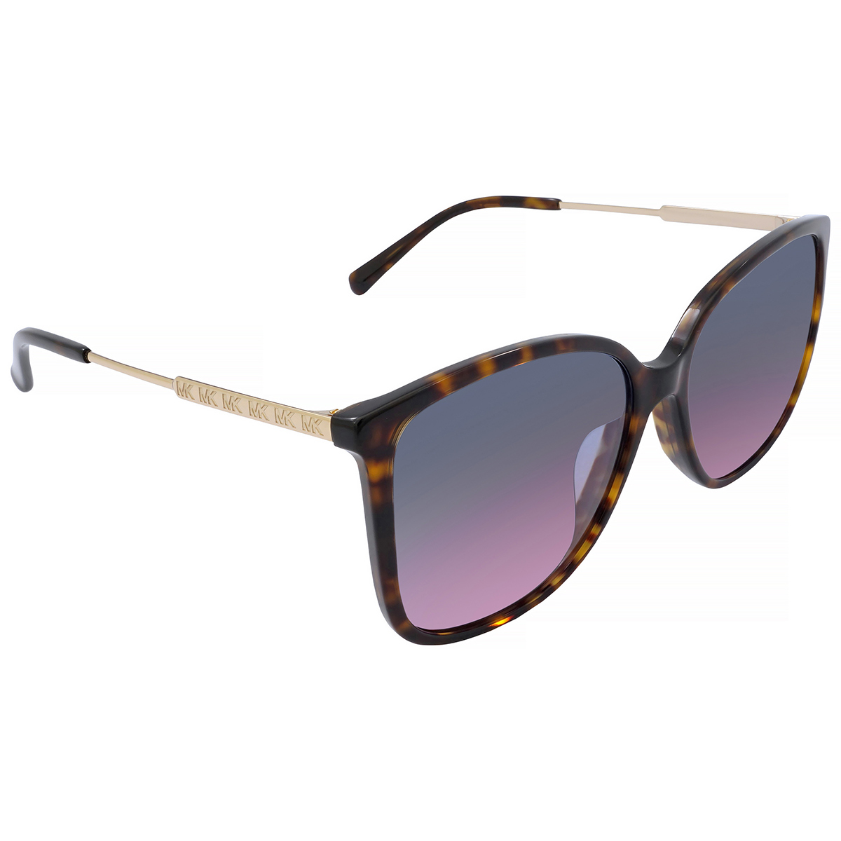 Women’s Sunglasses Michael Kors Dark Chambray Sunset Michael Kors Adrianna II XL (57 - 16) with Brown lenses and  main image 3