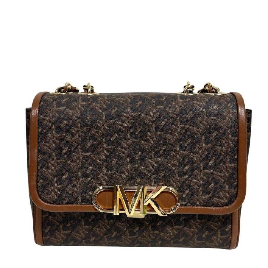 Michael Kors Convertible Chain Crossbody Bag In Brown