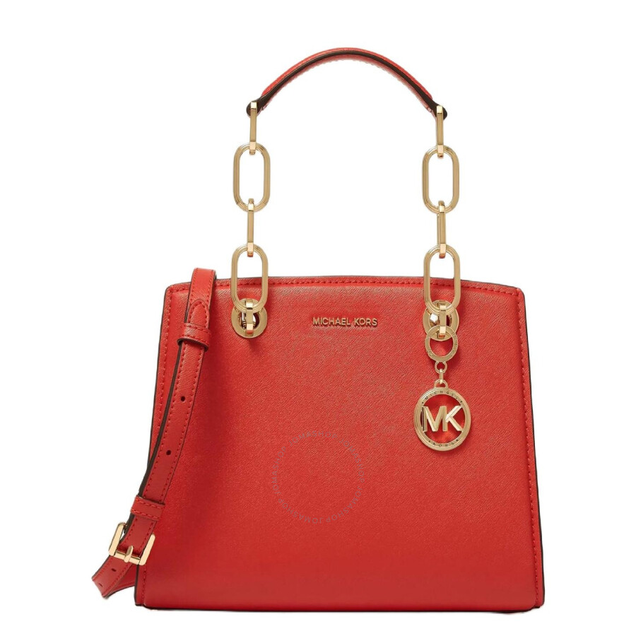 MICHAEL KORS ショルダーバッグ CYNTHIA 30S4GCYS1T Cynthia Small Leather Satchel | Michael Kors [US]