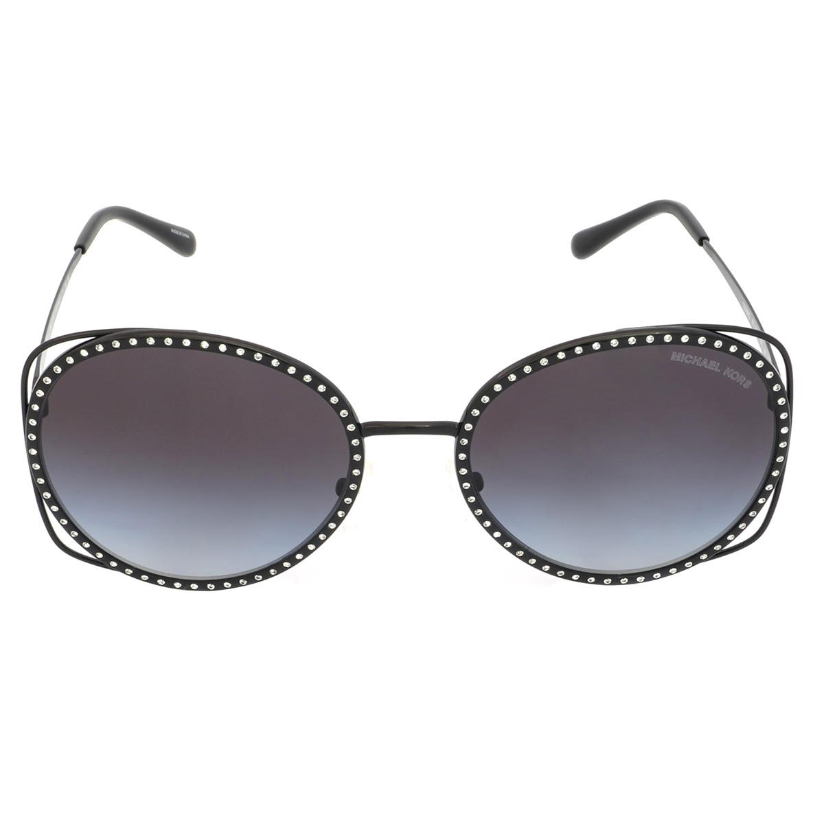 Michael Kors 0MK1118B 10058G Black Round Sunglasses Michael Kors 0MK1118B 10058G Black Round Sunglasses | eBay main image 2
