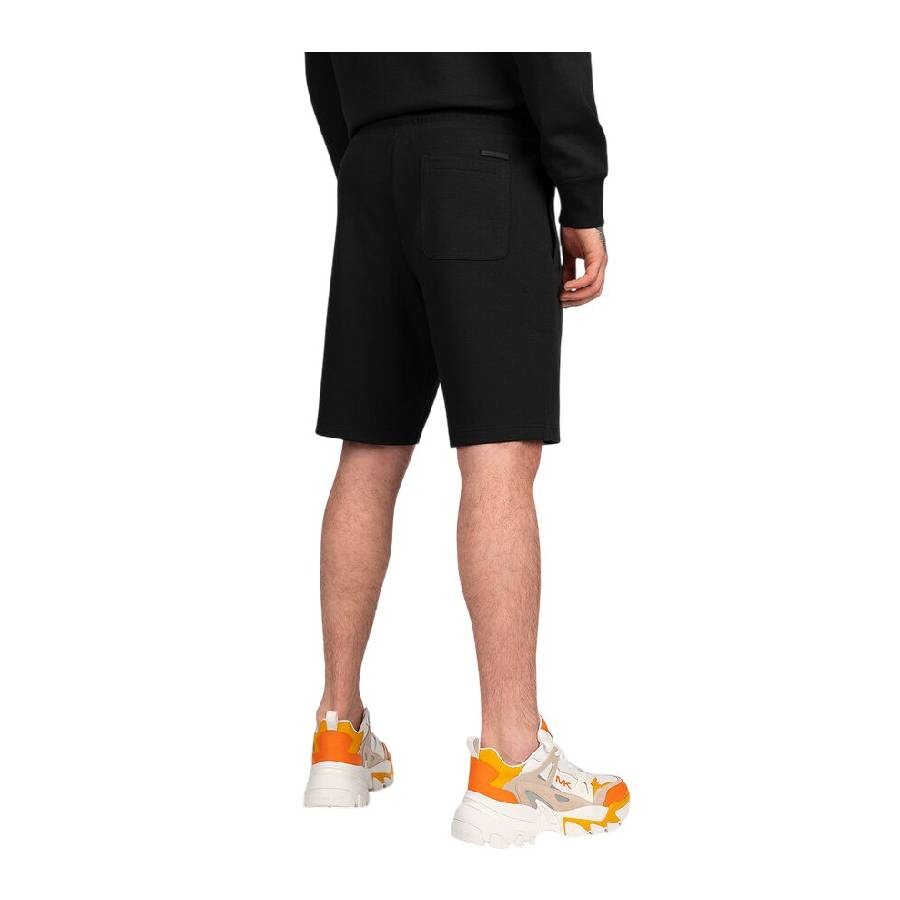 Michael Kors Transistor Logo-print Shorts In Black