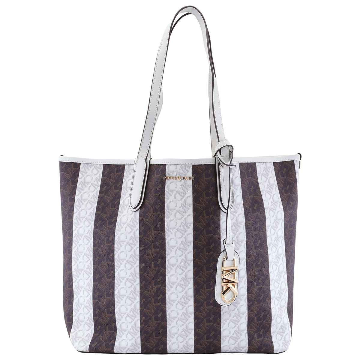 Michael Kors Eliza Large Striped Tote Bag 30S4GZAT4B212
