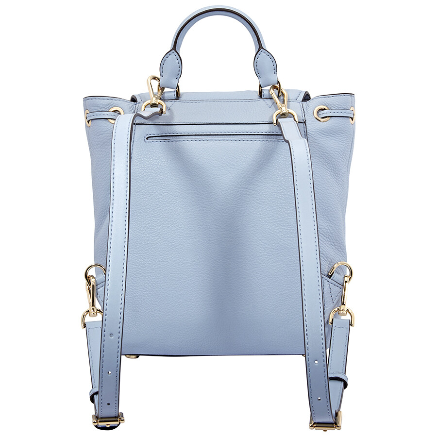 Michael Kors Evie Small Flower Garden Backpack Pale Blue Michael