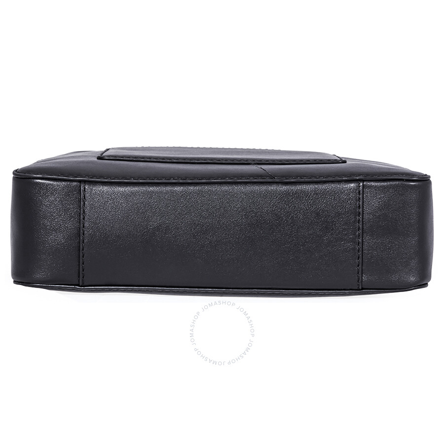 Michael Kors Gloria Leather Messenger Bag Black Michael Kors