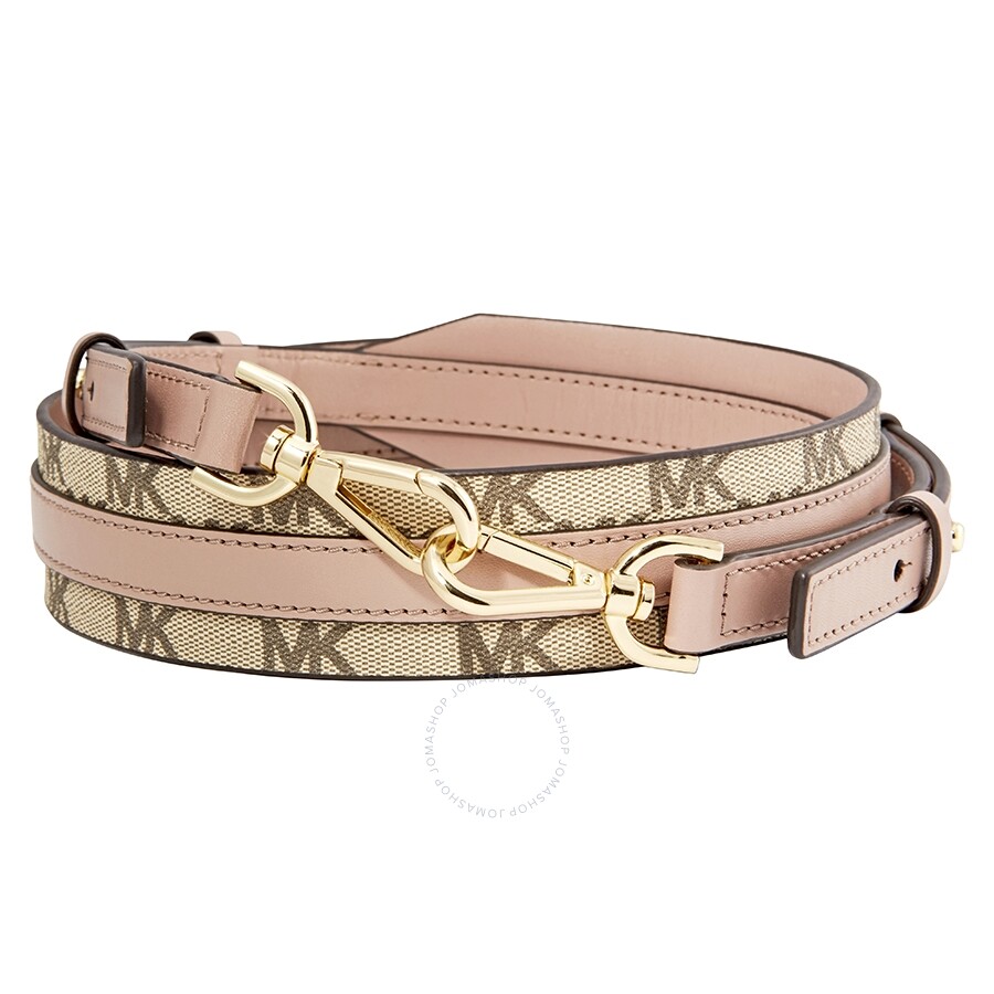 Michael Kors Heritage Handbag Guitar Strap Natural 30S7GG9N1V NRT