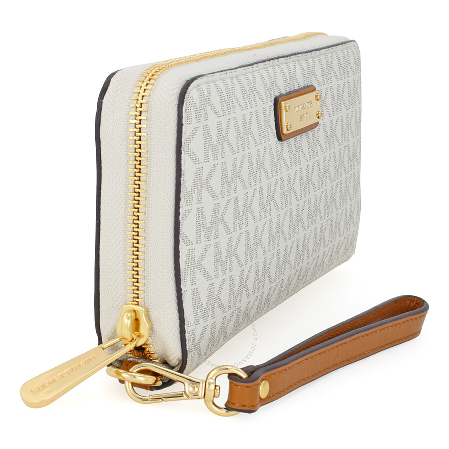 michael kors gold wristlet