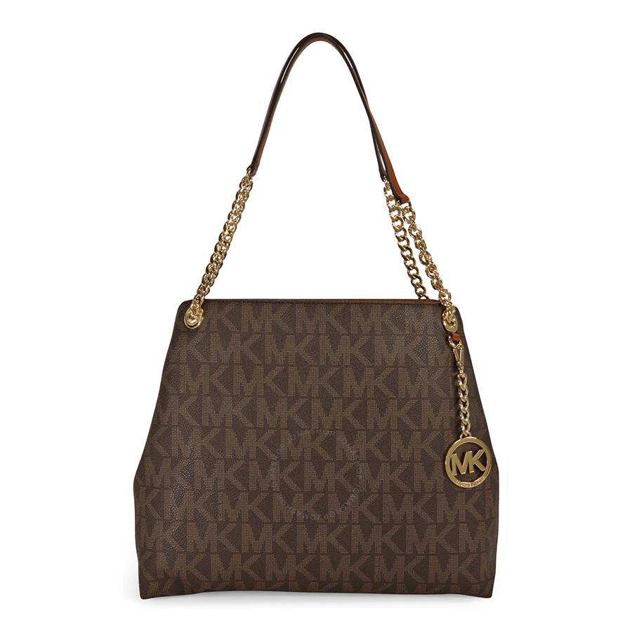 Michael Kors Jet Set Large Shoulder Tote - Brown 30S5GTCE9B ...