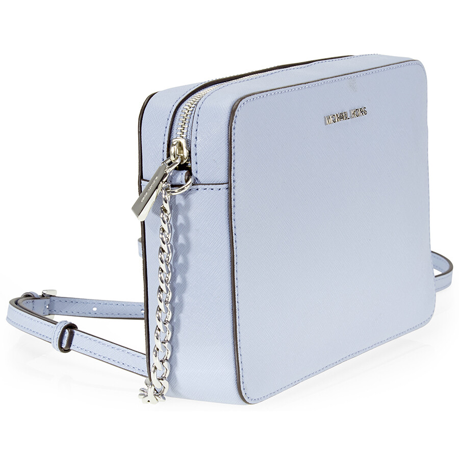 Michael Kors Jet Set Travel Large Crossbody Bag Pale Blue Jet Set