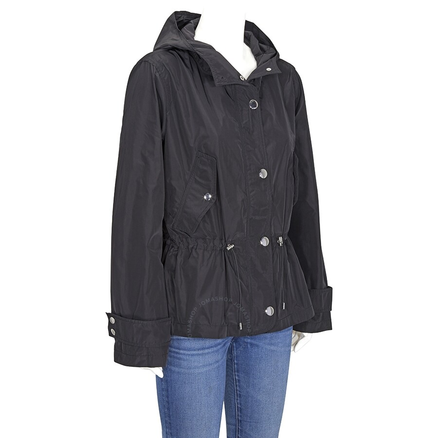 Michael Kors Ladies Black Nylon Anorak Apparel