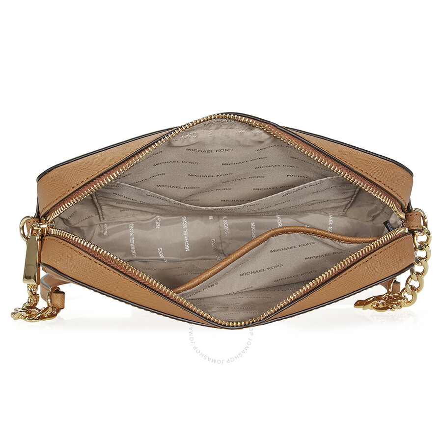 Michael Kors Large Jet Set Crossbody Bag Acorn Michael Kors Large Jet Set Crossbody Bag Acorn