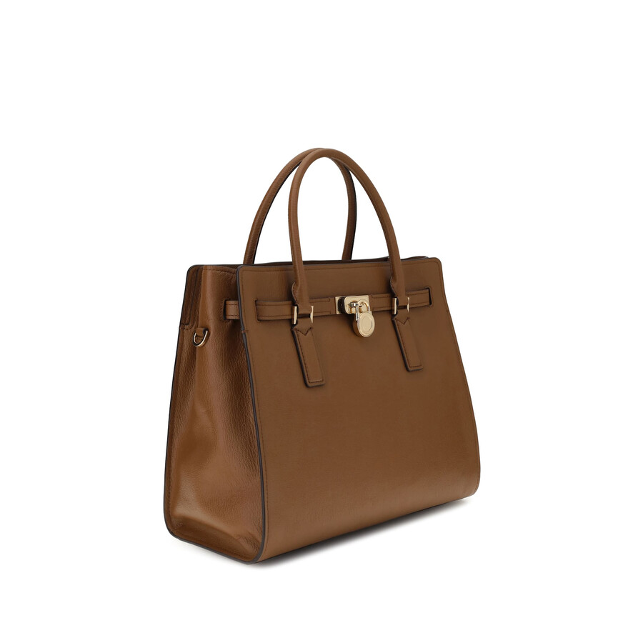 Michael Kors Leather Shoulder Bag In Brown