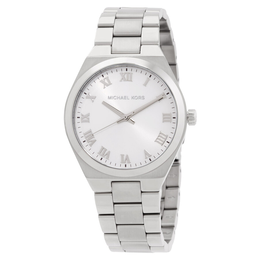 Michael Kors Lennox Quartz Silver Dial Ladies Watch MK7393