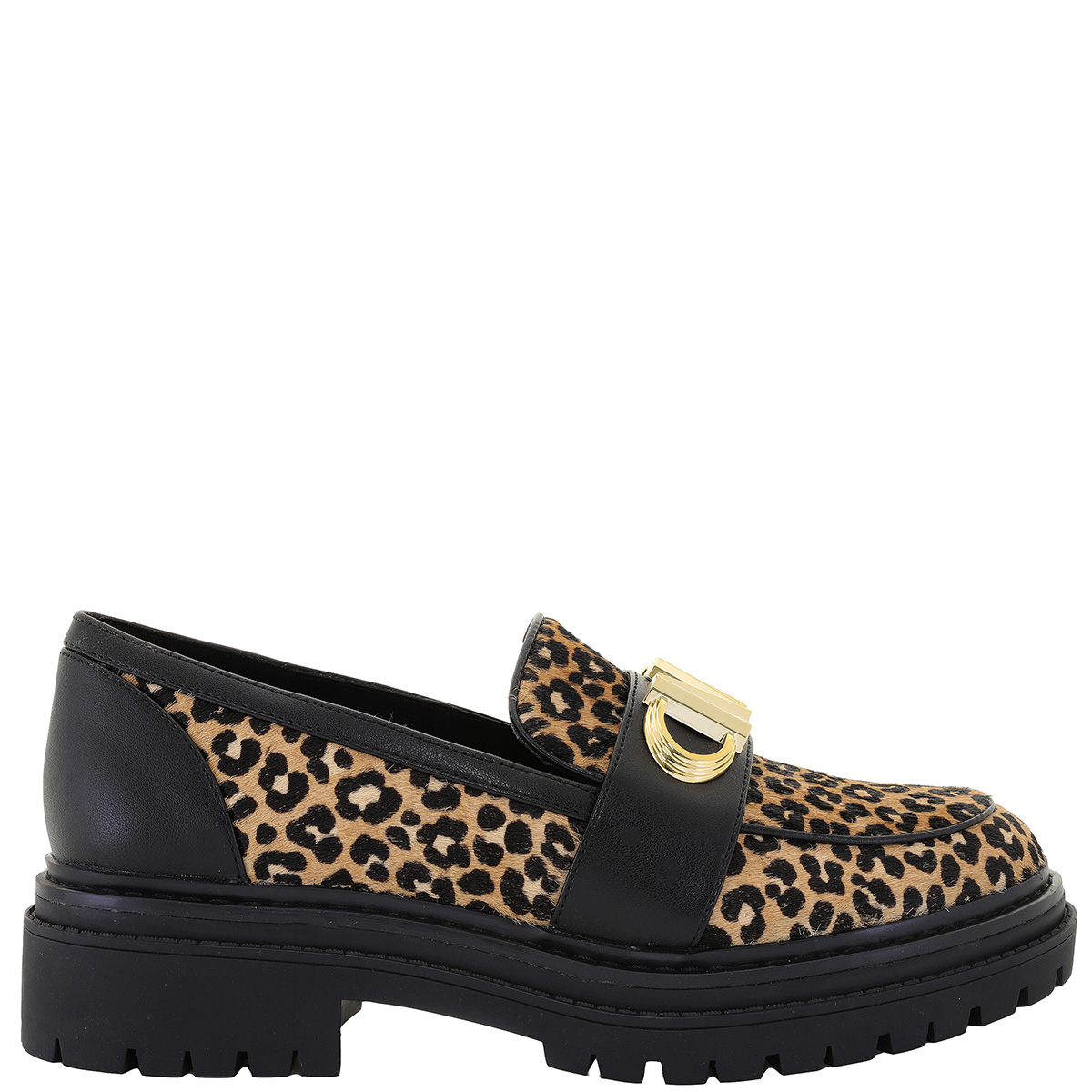 Michael Kors Leopard Print Parker Loafers, Brand Size 6.5 