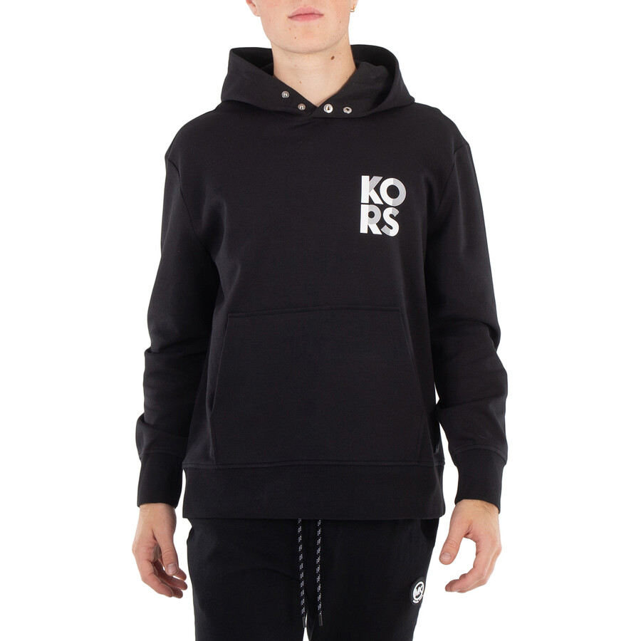 Logo-Print Hoodie, Size Medium