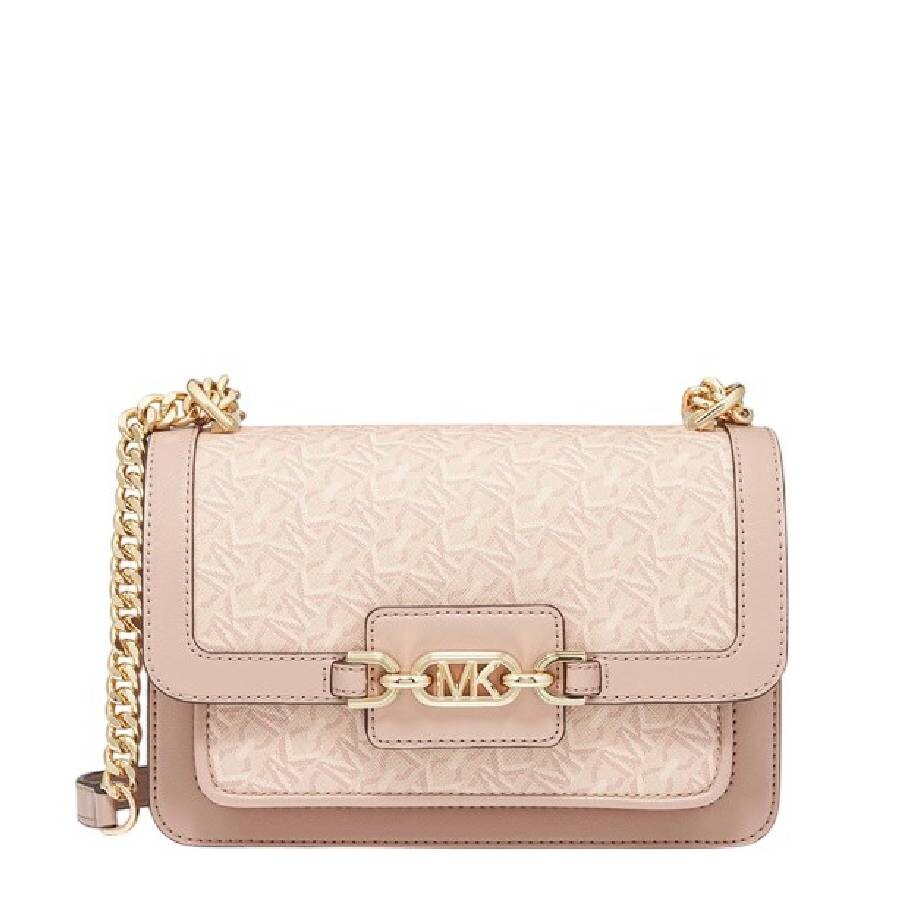 Michael Kors Logo-print Shoulder Bag In Pink