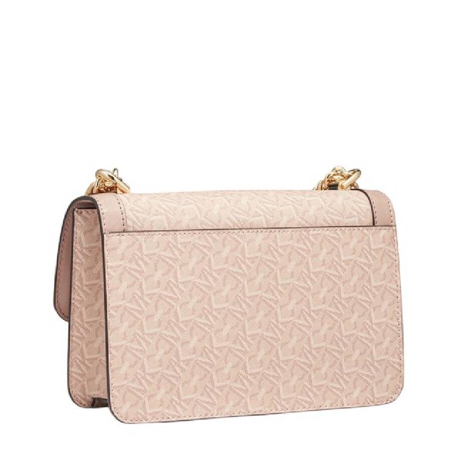 Michael Kors Logo-print Shoulder Bag In Pink