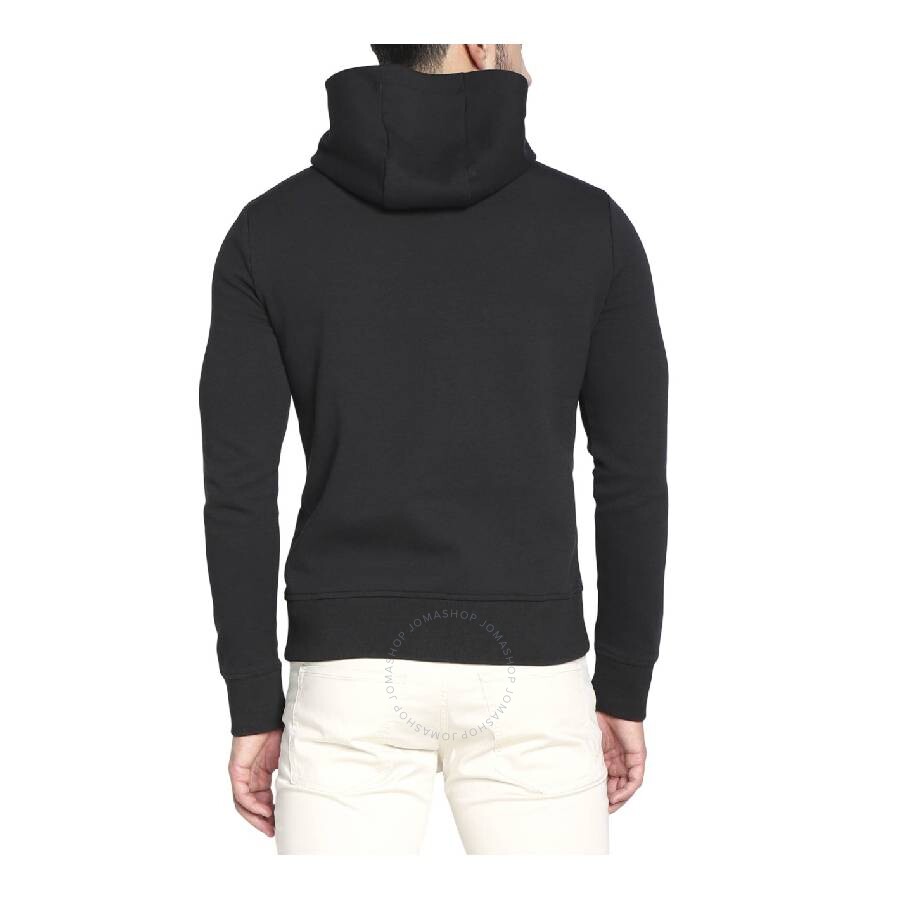 Michael Kors Long Sleeve Drip Logo Sweater In Black
