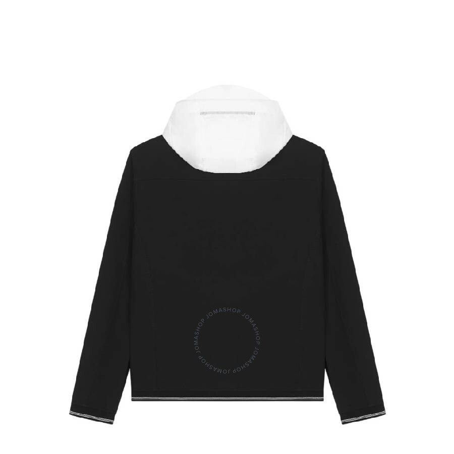 Michael Kors Long Sleeve Hooded Jacket In Black