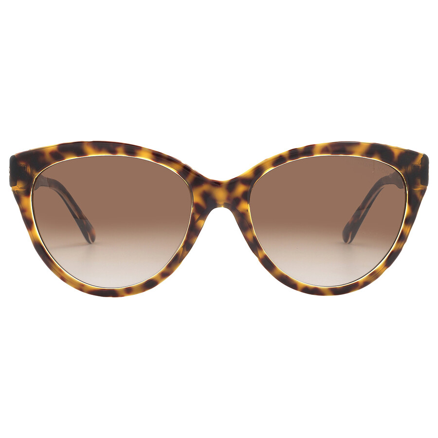 Michael Kors テュホンキャットアイフレムサンクラス 【関税込】 Michael Kors Makena Brown Gradient Cat Eye Ladies Sunglasses