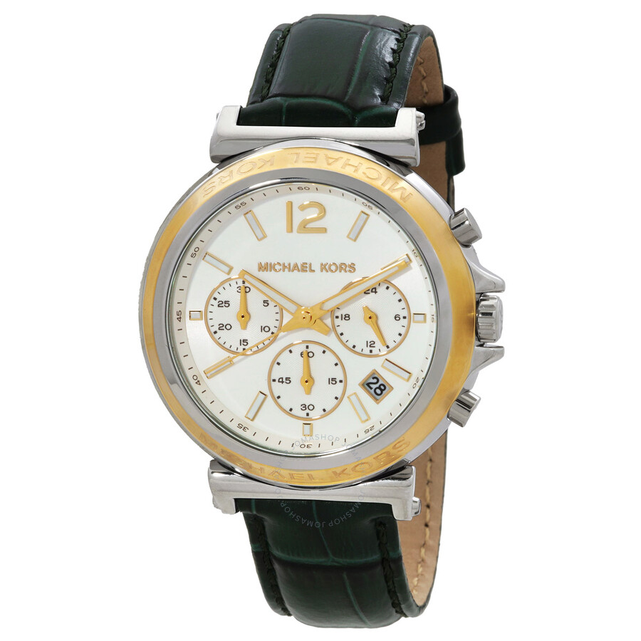 Michael Kors Maren Chronograph Quartz White Dial Ladies