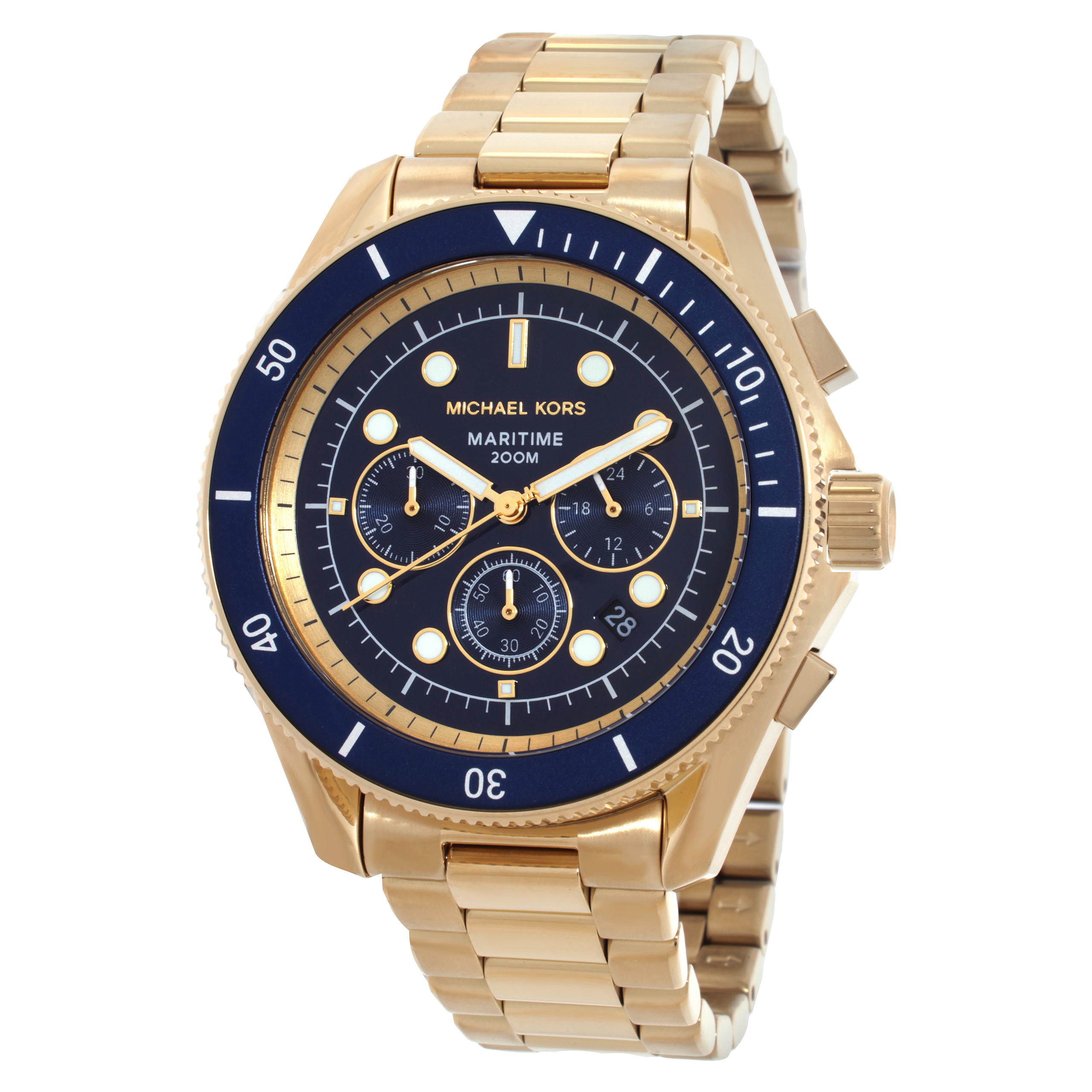 Michael Kors Maritime Chronograph Quartz Blue Dial Men's Watch MK9202