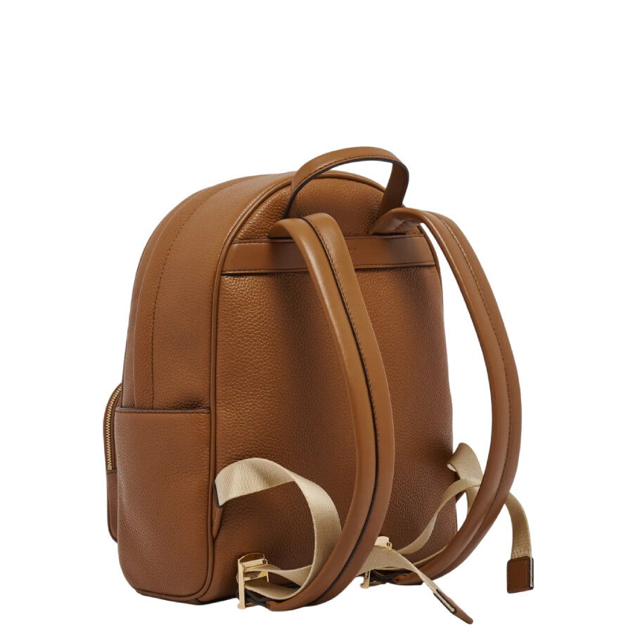 Michael Kors Medium Bex Leather Backpack In Brown