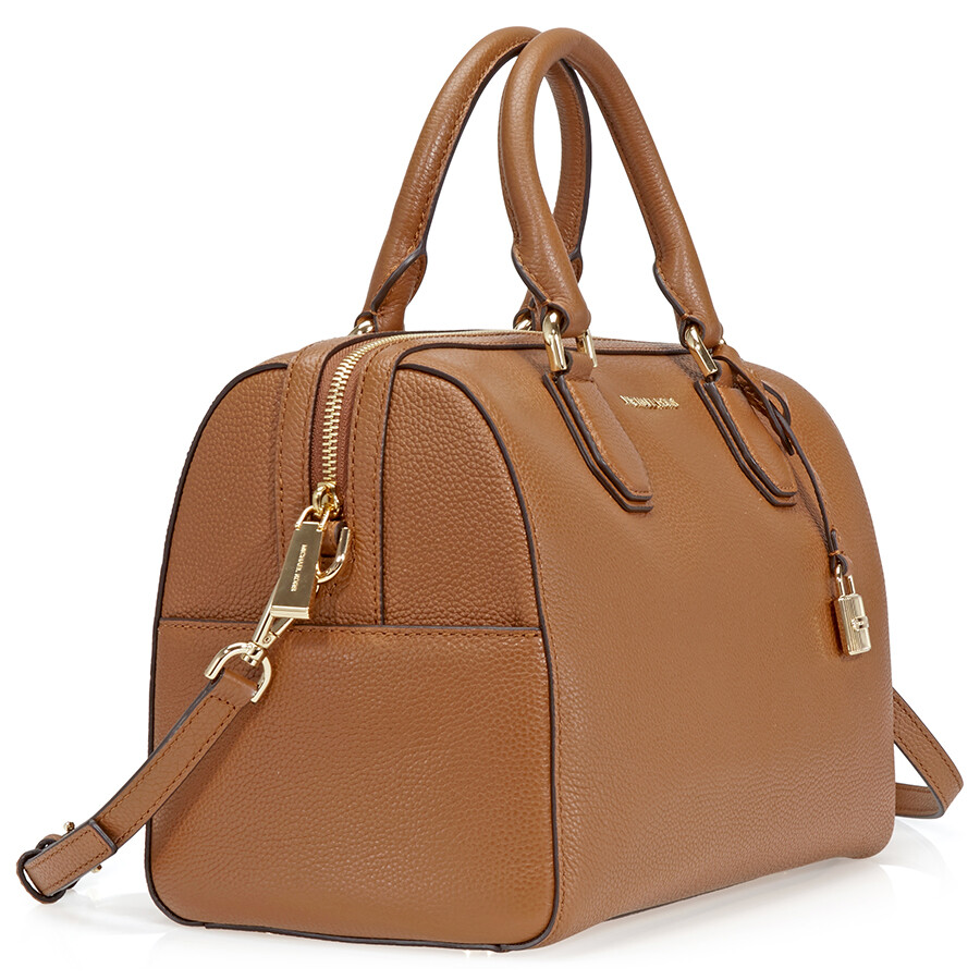 Michael Kors Medium Leather Duffel Bag - Luggage - Michael Kors ...