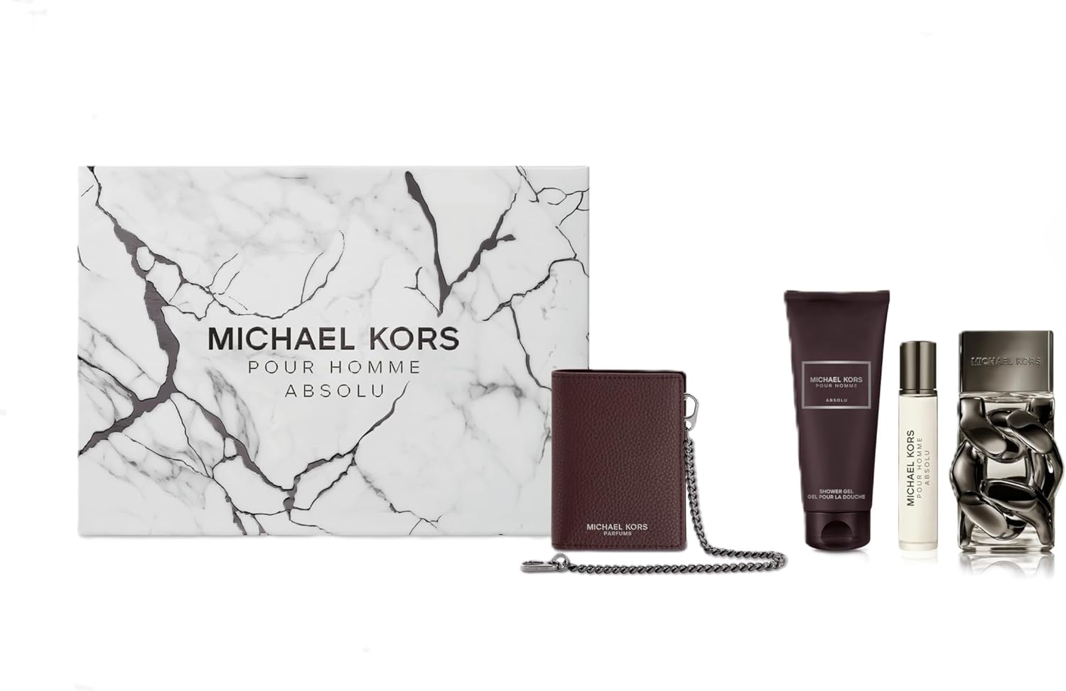 Michael Kors Men's Pour Homme Absolu 4pcs EDP Gift Set Fragrances