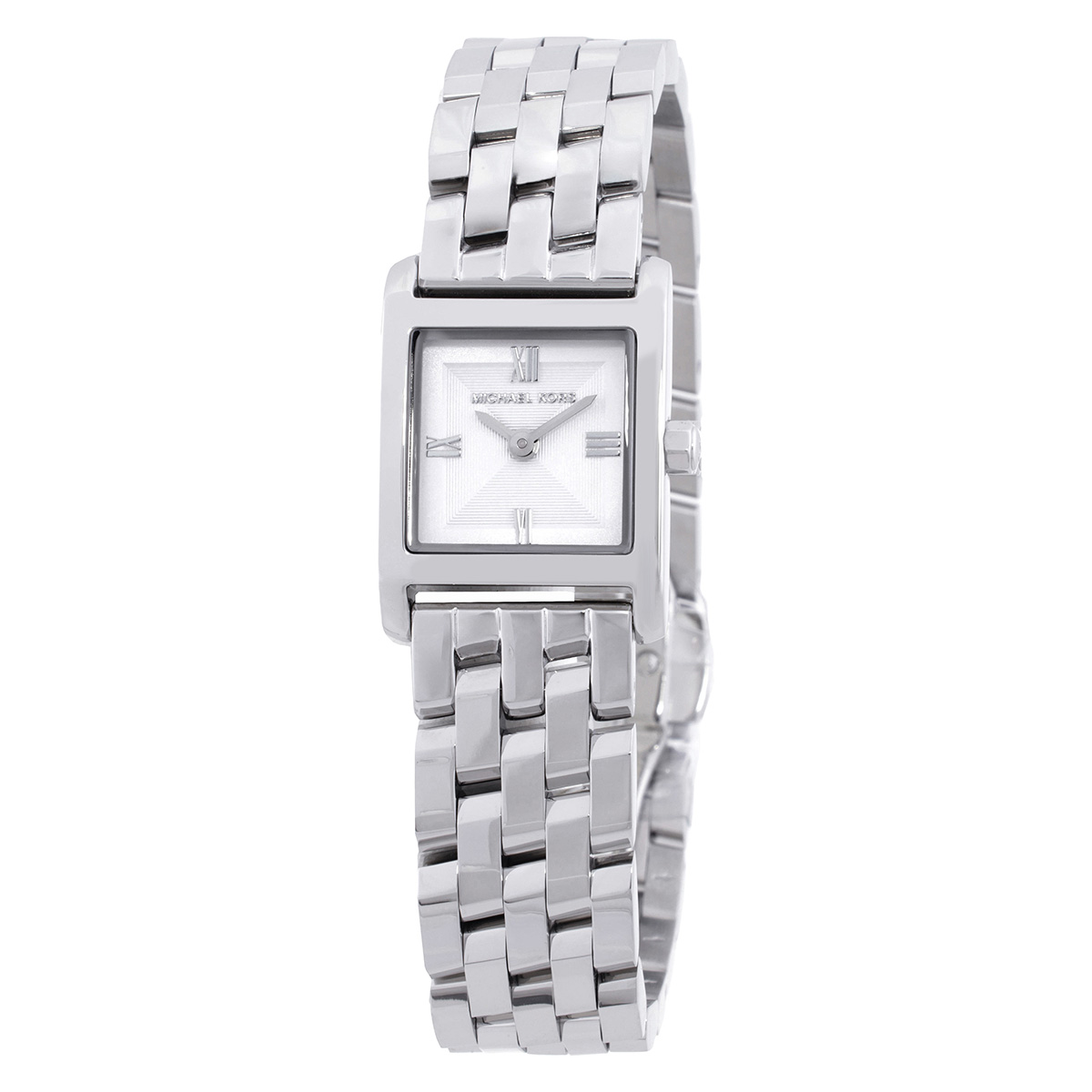 Michael Kors Micro Georgie Quartz Silver Dial Ladies Watch MK4933
