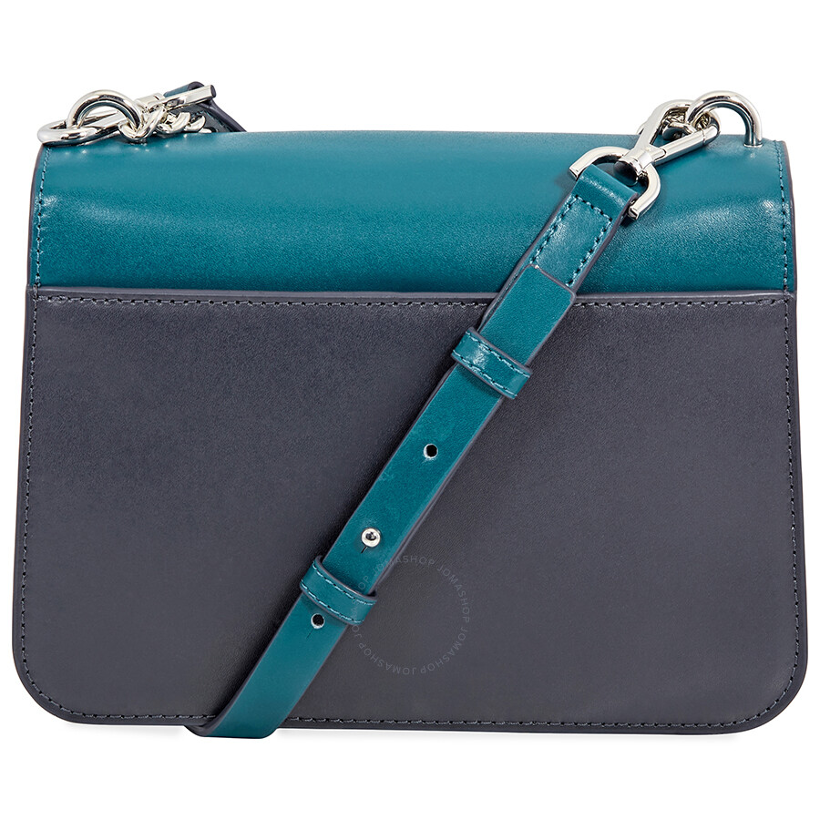 michael kors teal crossbody